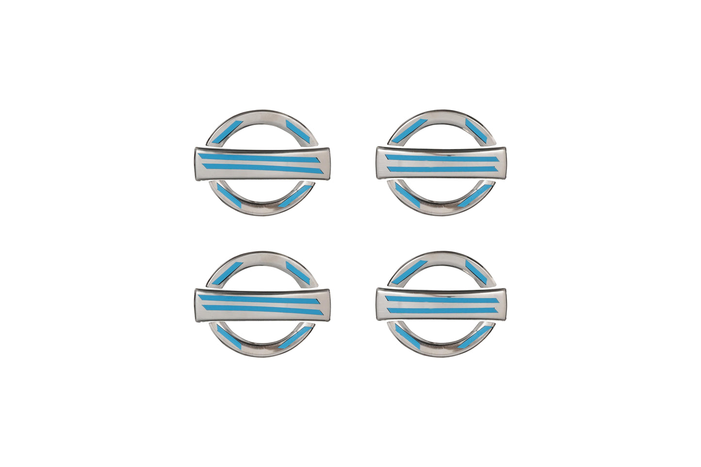 Fiat Doblo I (2002-2006) Stainless Steel Chrome Door Handle Covers