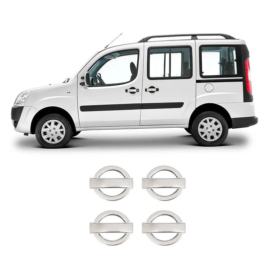 Fiat Doblo I (2002-2006) Stainless Steel Chrome Door Handle Covers