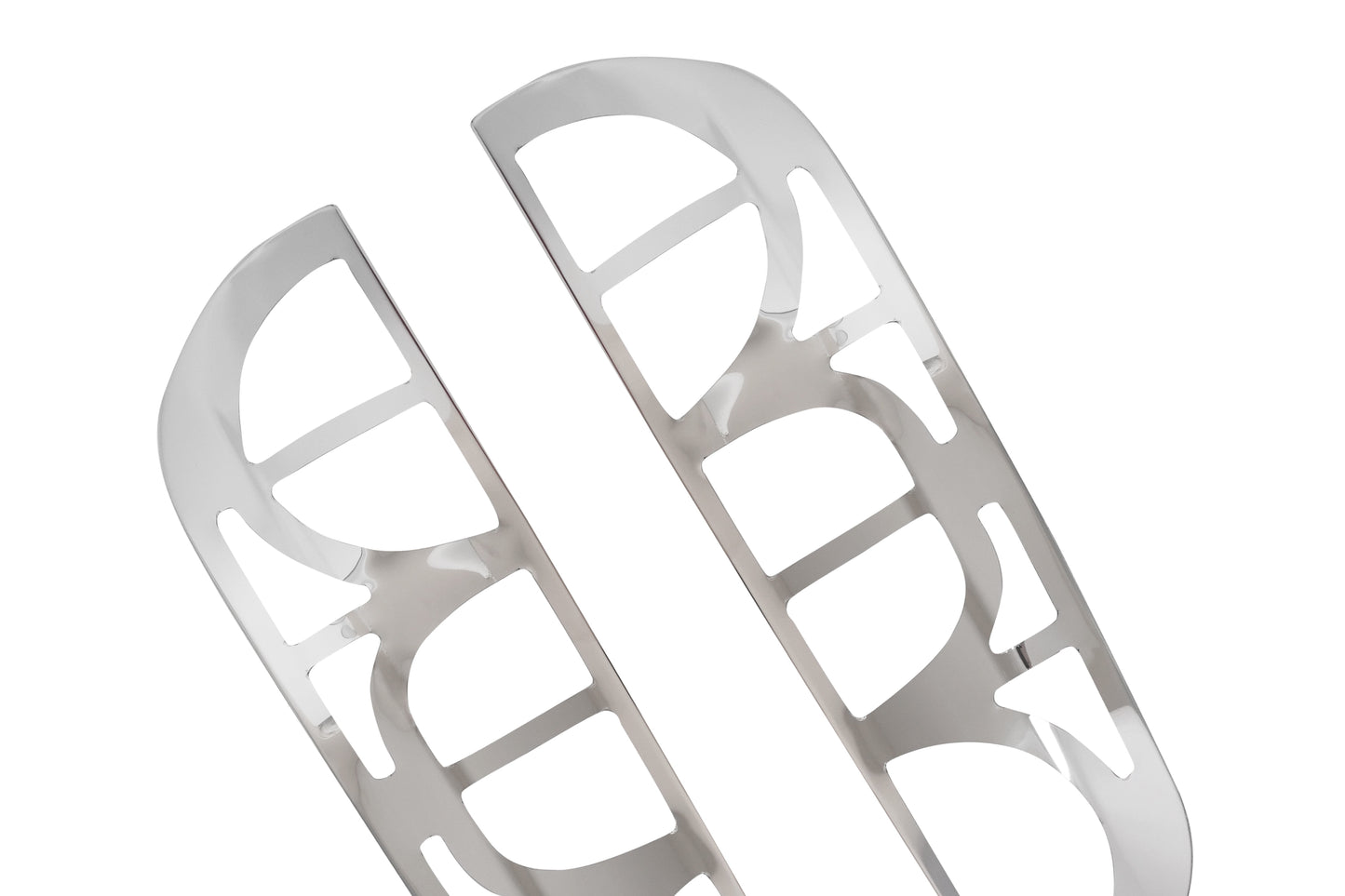 Fiat Doblo I Facelift (2006-2010) Stainless Steel Chrome Tail Light Frames