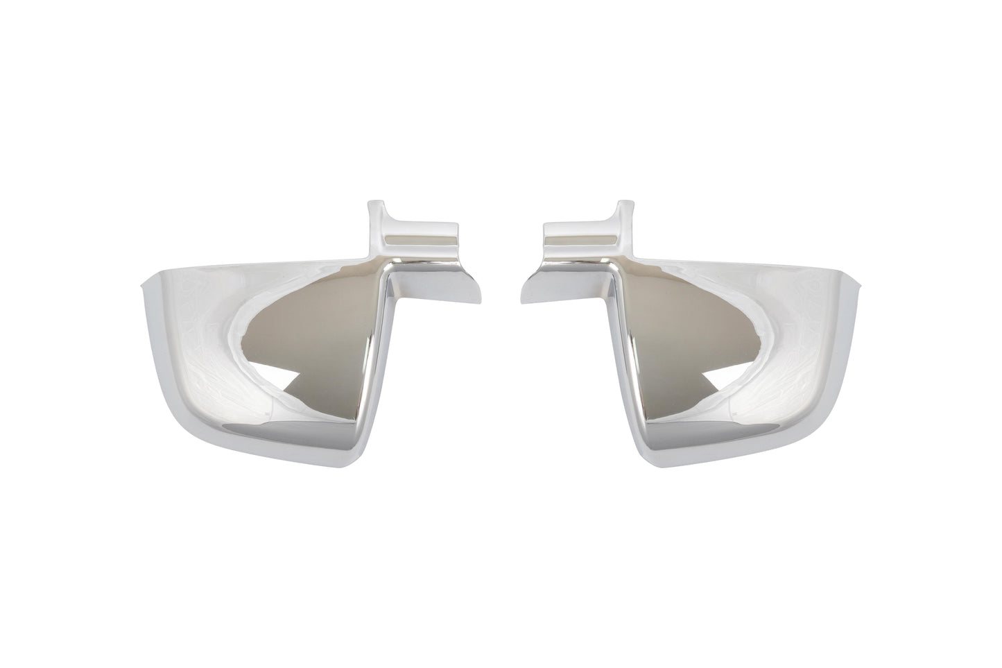 Chrome ABS side mirror covers for Fiat Doblo