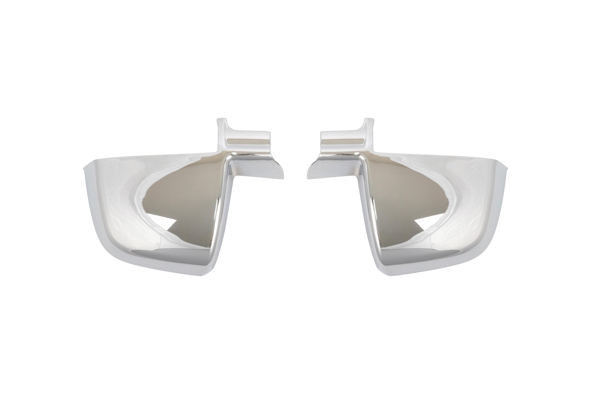 Chrome ABS side mirror covers for Fiat Doblo