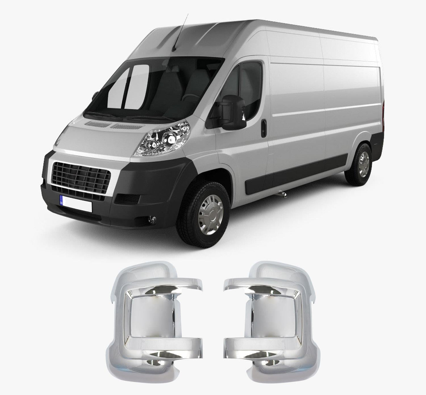 Fiat Ducato 2006 ABS mirror cover overlay