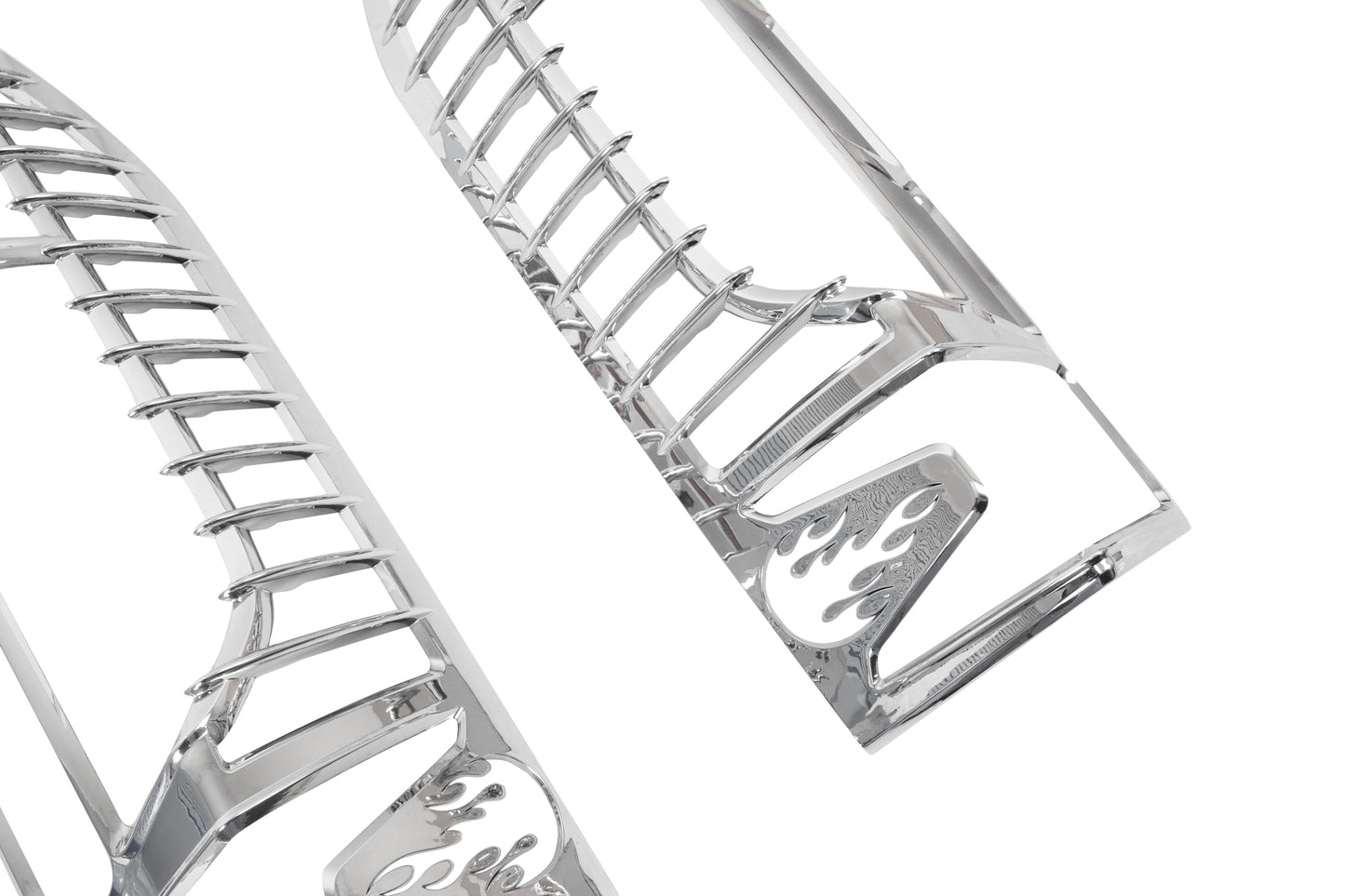 Fiat Ducato Facelift (2015-Present) Stainless Steel Chrome Tail Light Frames