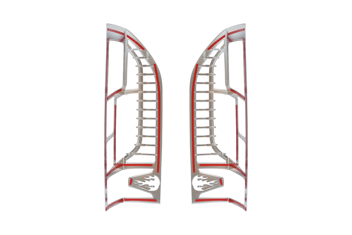 Fiat Ducato Facelift (2015-Present) Stainless Steel Chrome Tail Light Frames