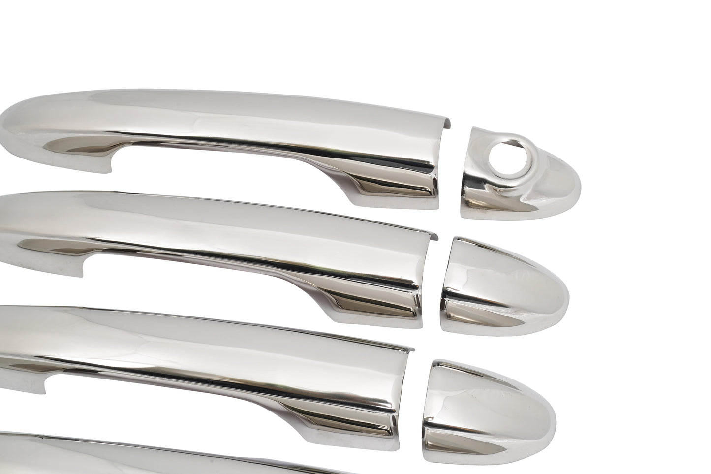 Fiat Egea Cross (2020-Present) Stainless Steel Chrome Door Handle Covers - 4 Doors