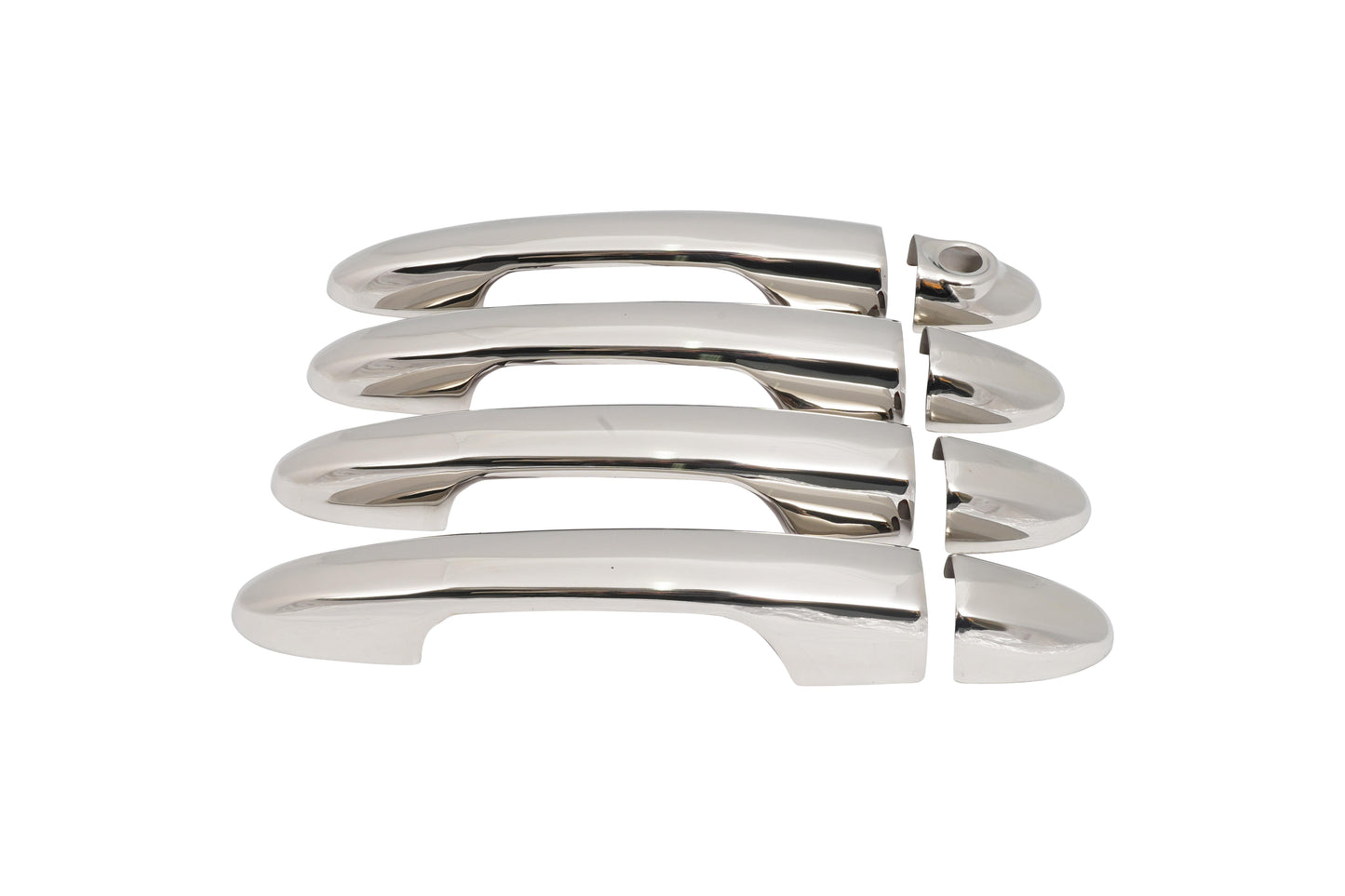 Fiat Egea Cross (2020-Present) Stainless Steel Chrome Door Handle Covers - 4 Doors