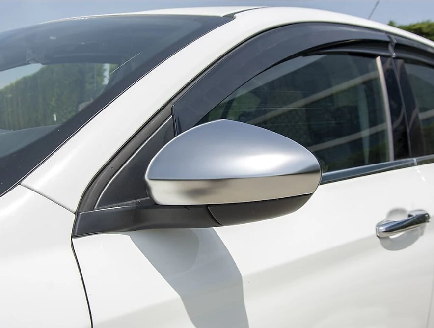Chrome stainless steel side mirror covers for Fiat Tipo Egea