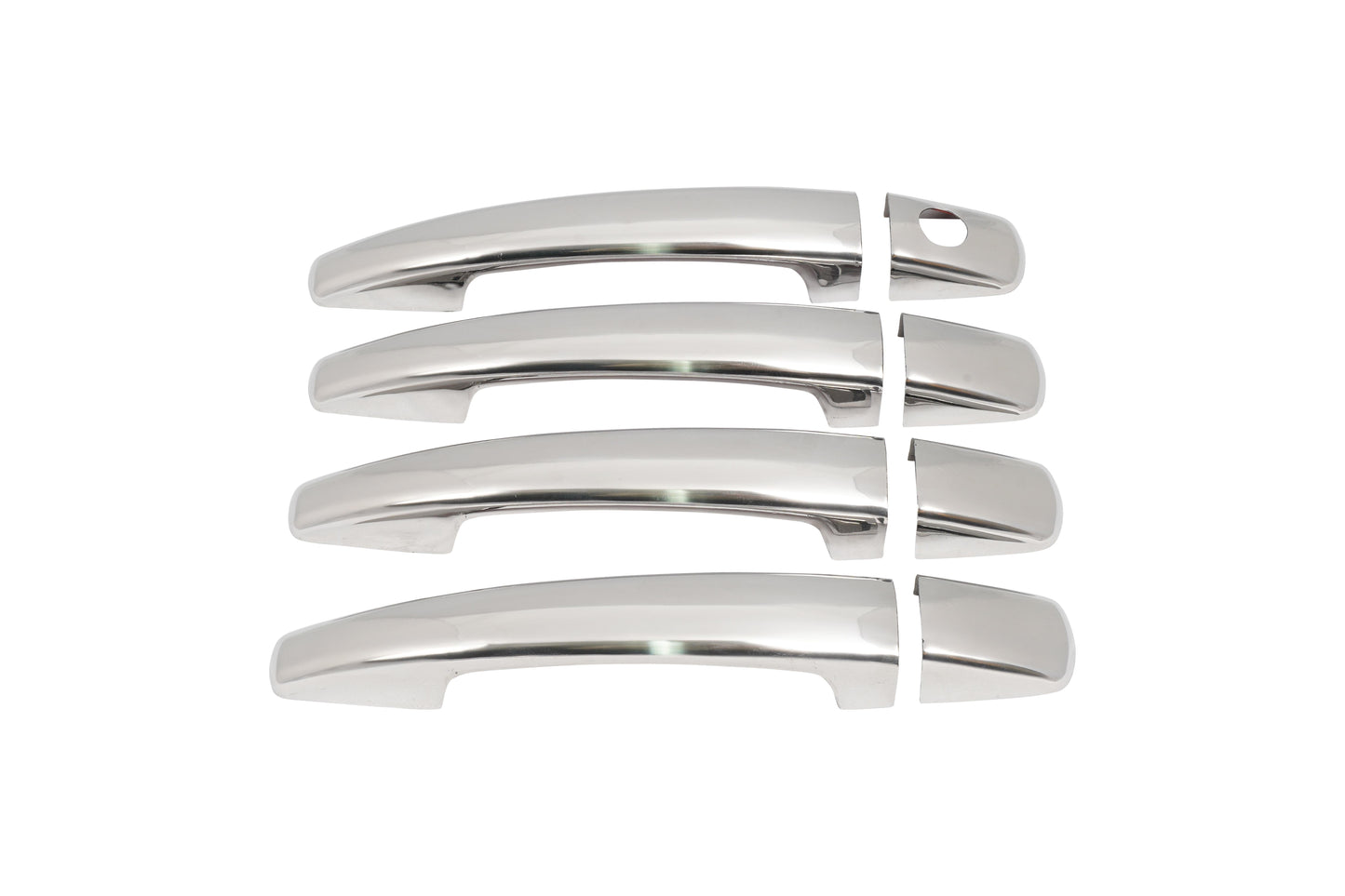 Fiat Scudo II (2007-2016) Stainless Steel Chrome Door Handle Covers