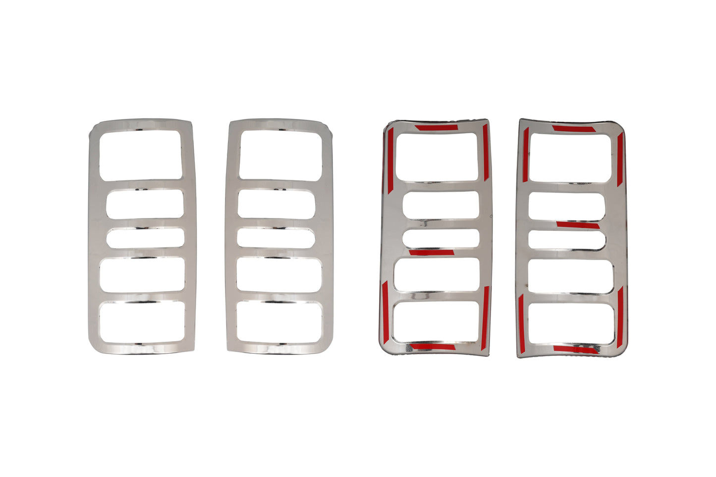 Ford Transit Connect I (2002-2013) Stainless Steel Chrome Tail Light Frames