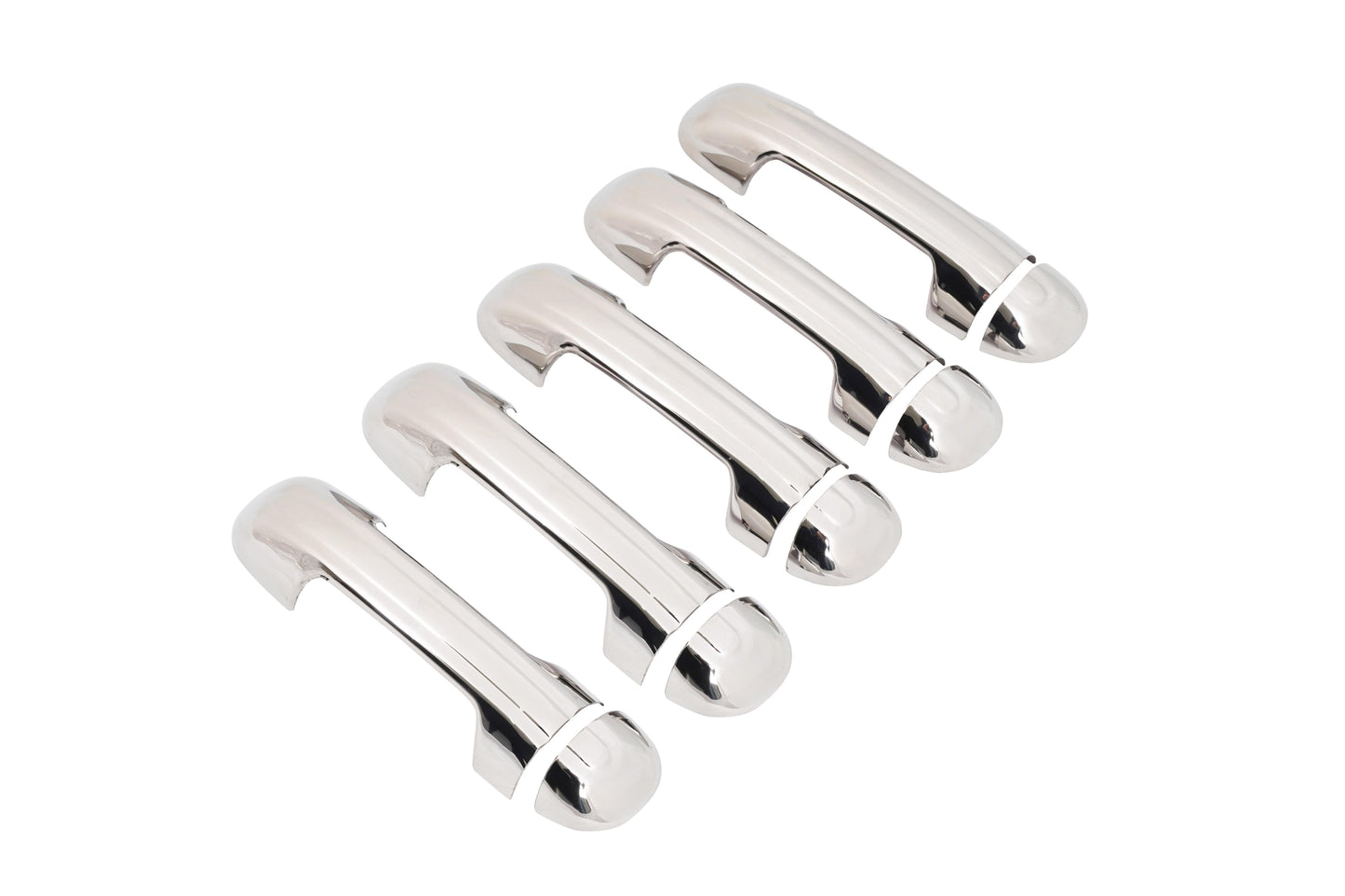 Ford Transit Connect (2009-2014) Stainless Steel Chrome Door Handle Covers - 5 Doors