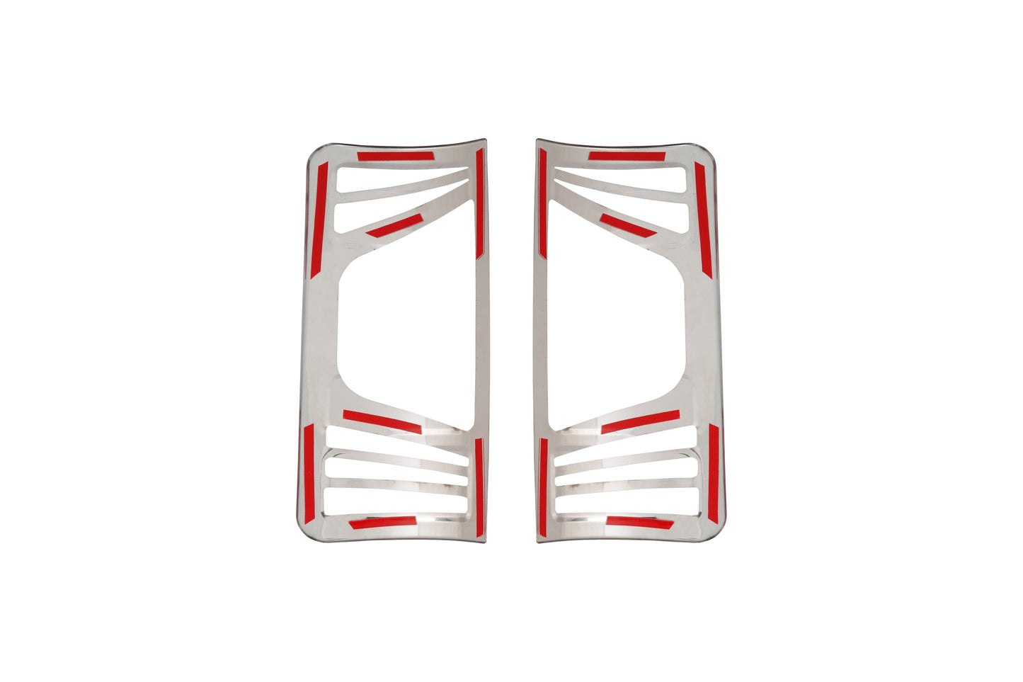 Ford Transit Connect I Facelift (2009-2014) Stainless Steel Chrome Tail Light Frames
