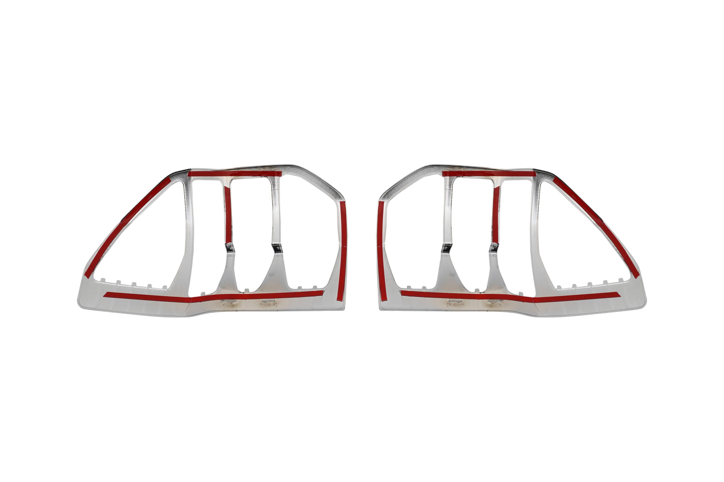 Ford Tourneo / Transit Courier (2014-Present) Stainless Steel Chrome Tail Light Frames