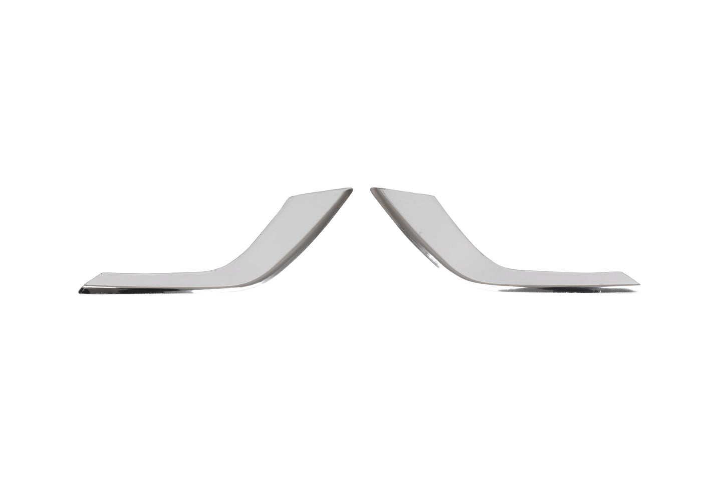 Ford Transit / Tourneo Courier Facelift (2018-Present) Stainless Steel Chrome Front Fog Light Trims - 2 Pieces