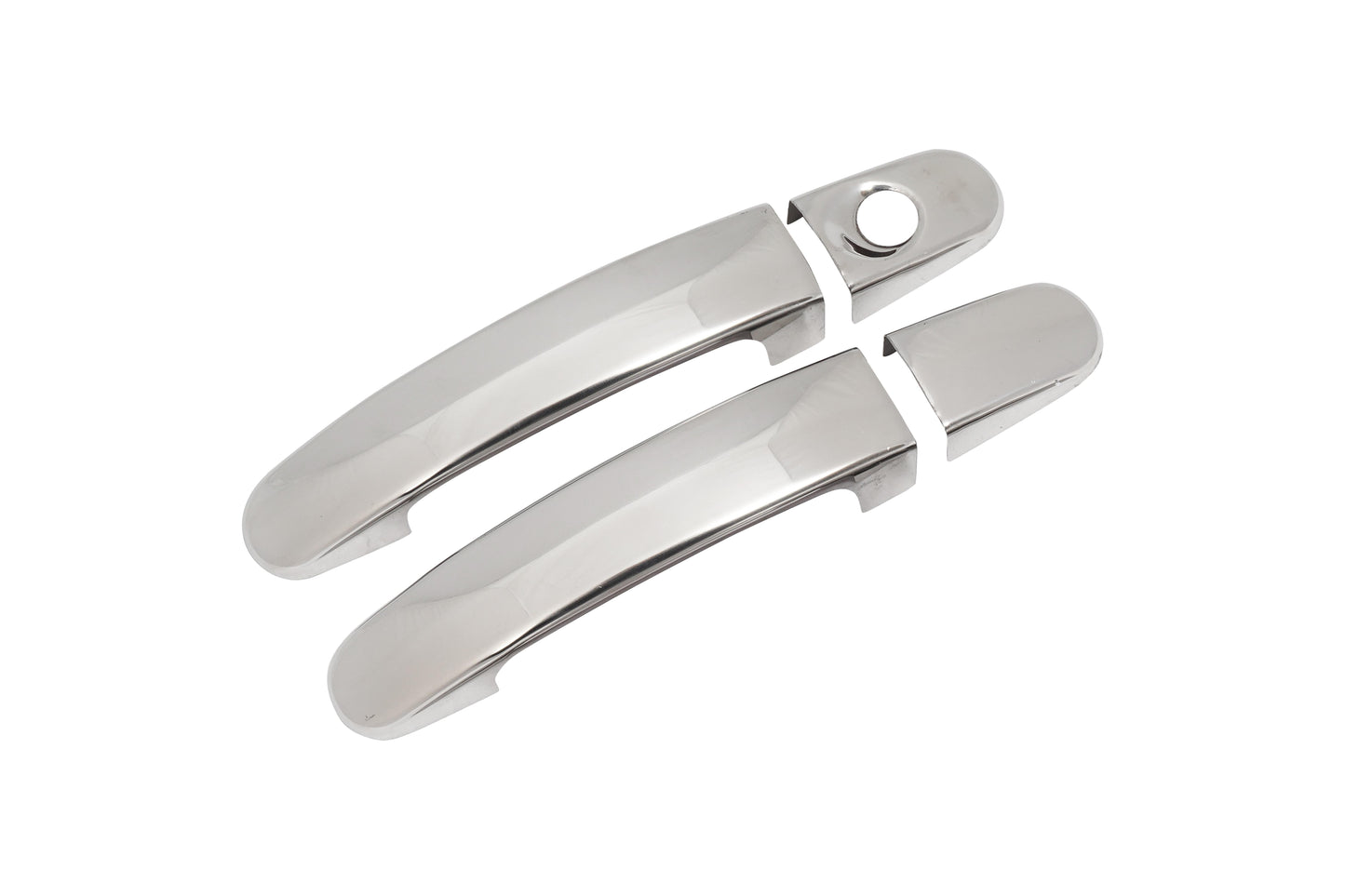Ford Focus Mk2 (2005-2011) Stainless Steel Chrome Door Handle Covers - 2 Doors (3-Door HB / CC)