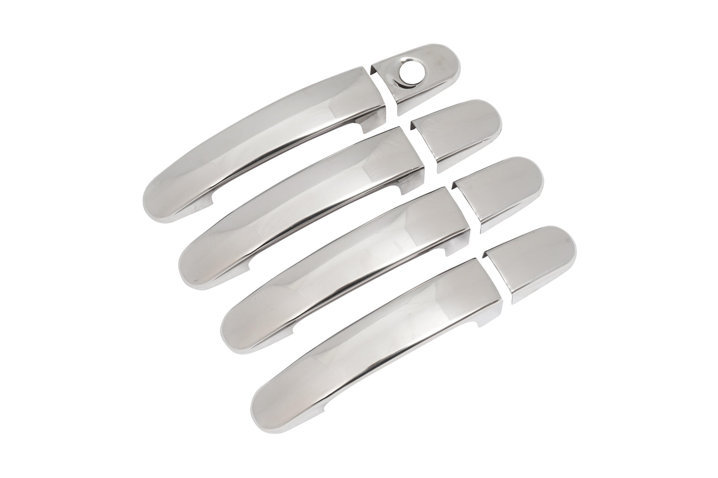 Ford Focus Mk2 (2005-2011) Stainless Steel Chrome Door Handle Covers - 4 Doors