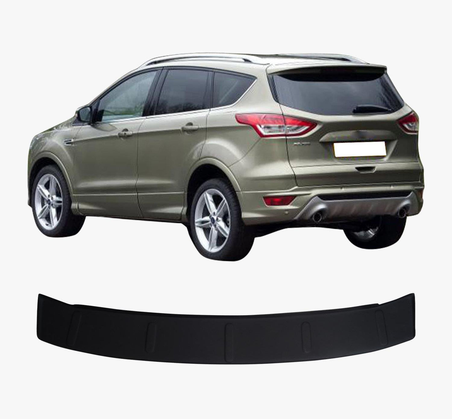 Ford Kuga MK2 (2013-2020) Heavy-Duty Wide ABS Rear Bumper Protector Guard
