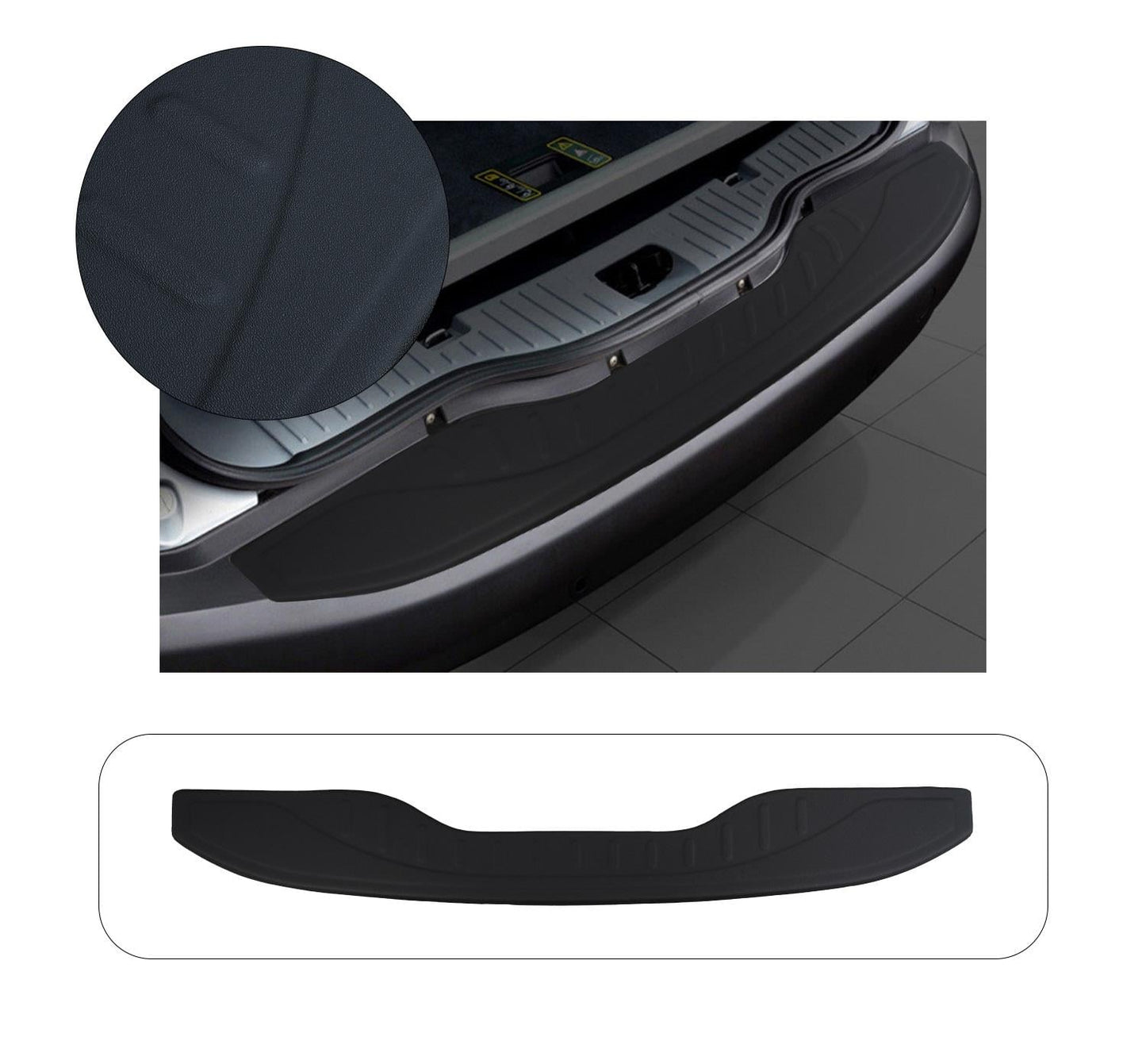 Ford S-Max Sport MPV 2014+ Premium ABS Rear Bumper Protector Guard