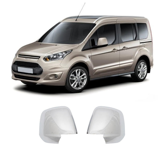 Ford Tourneo Connect 2015 ABS chrome mirror cover overlay