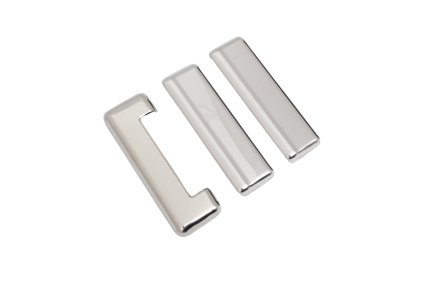 Ford Transit (1998-2003) Stainless Steel Chrome Door Handle Covers - 3 Doors