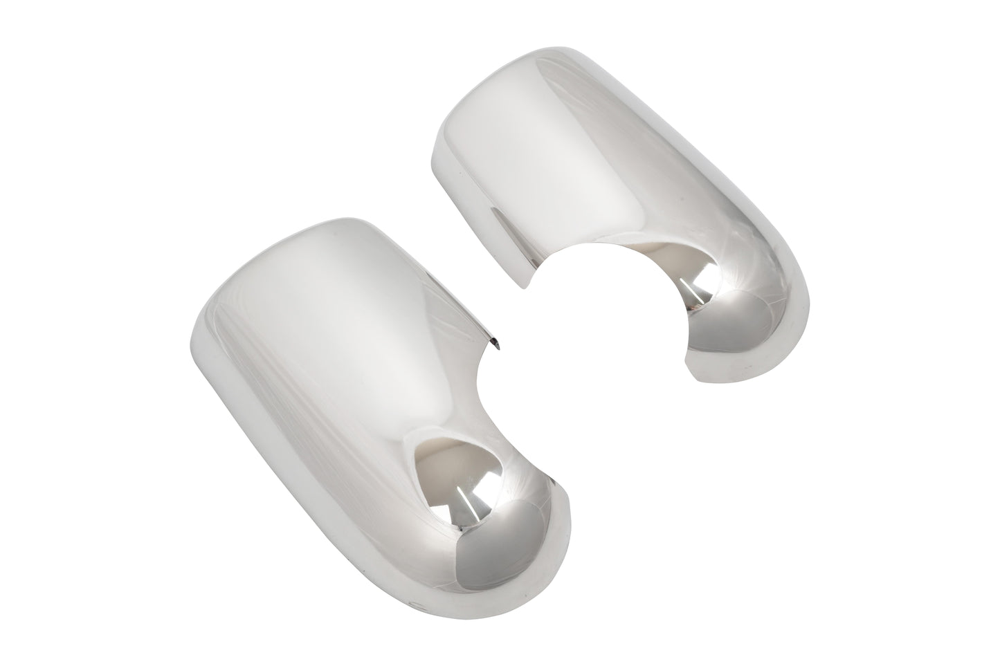 Ford Transit 2003-2013 Stainless Steel Side Mirror Cover Overlays