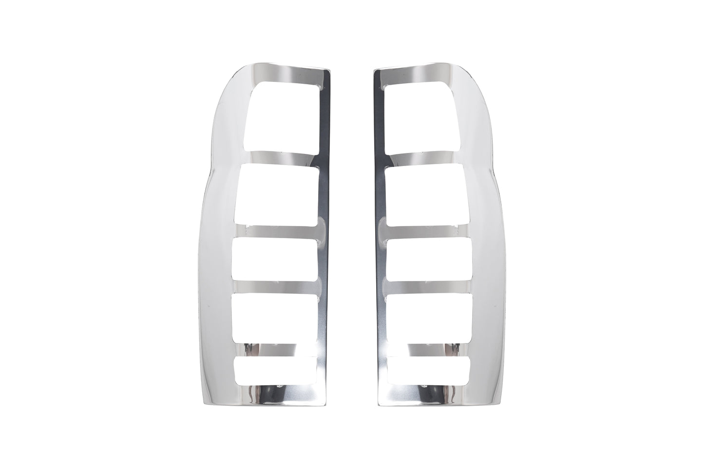Ford Transit (2003-2014) Stainless Steel Chrome Tail Light Frames - Premium Armor