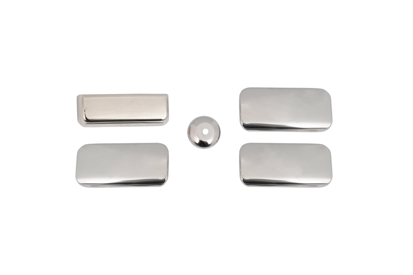 Ford Transit (2003-2014) Stainless Steel Chrome Door Handle Covers - 4 Doors