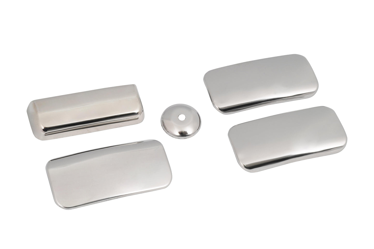 Ford Transit (2003-2014) Stainless Steel Chrome Door Handle Covers - 4 Doors