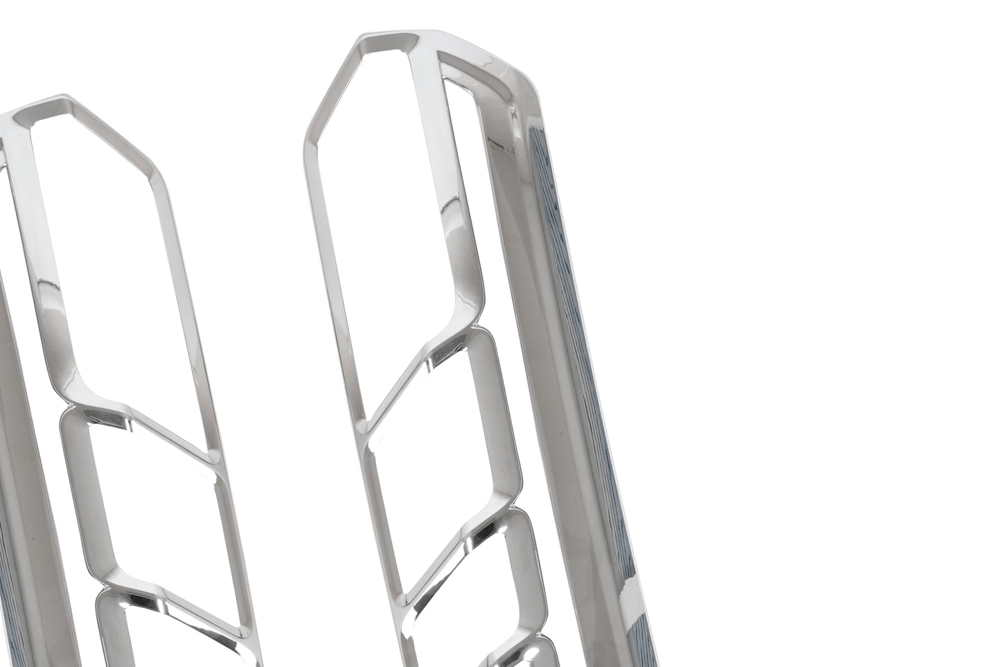 Ford Transit Mk8 (2014-Present) Stainless Steel Chrome Tail Light Frames