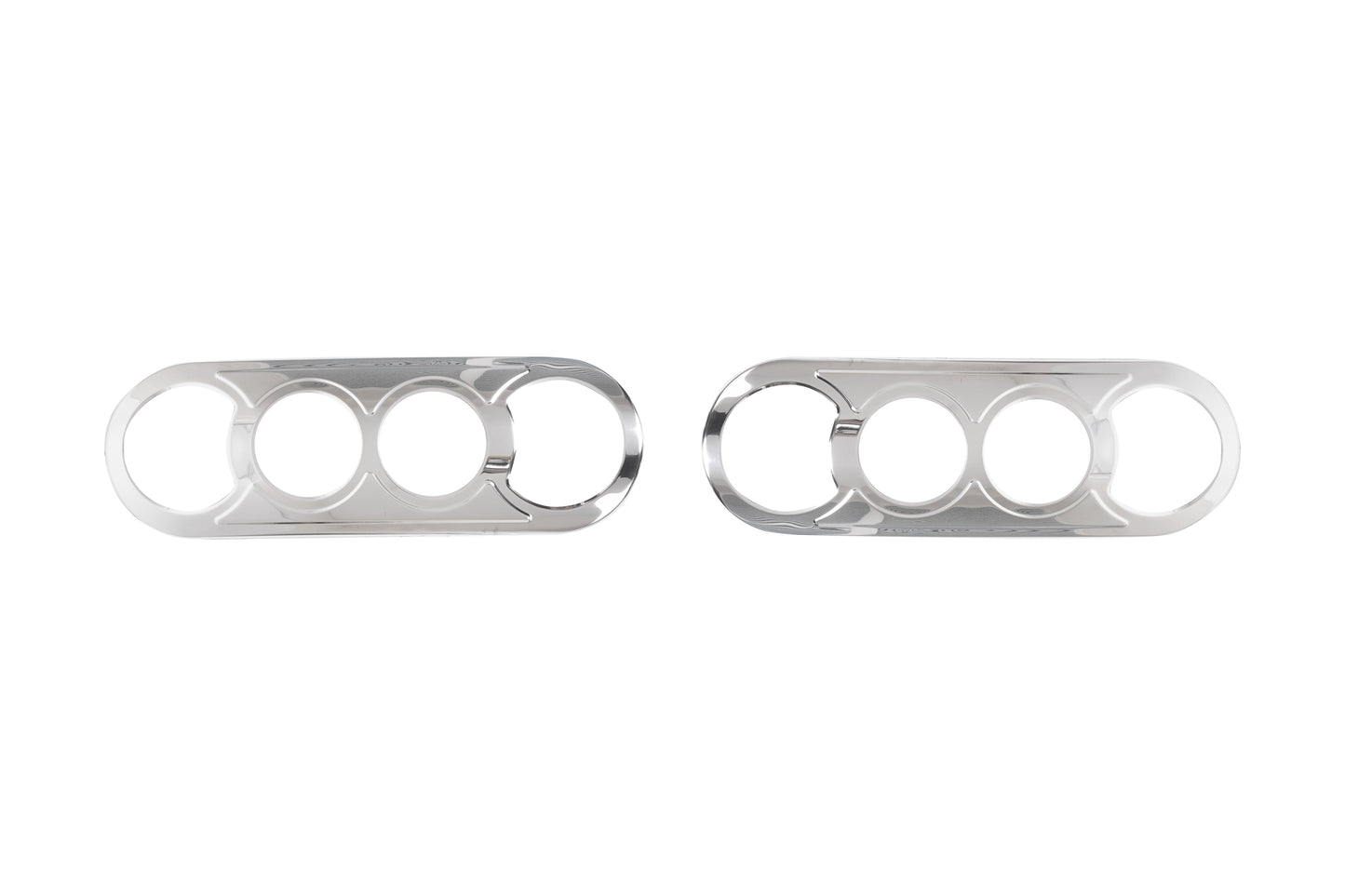 Ford Transit Chassis Cab / Pickup (2007-2019) Stainless Steel Chrome Tail Light Frames