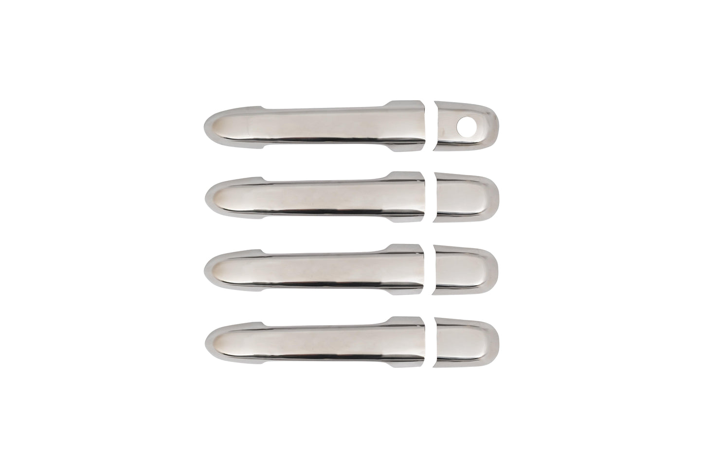 Hyundai Accent Era (2006-2012) Stainless Steel Chrome Door Handle Covers - 4 Doors
