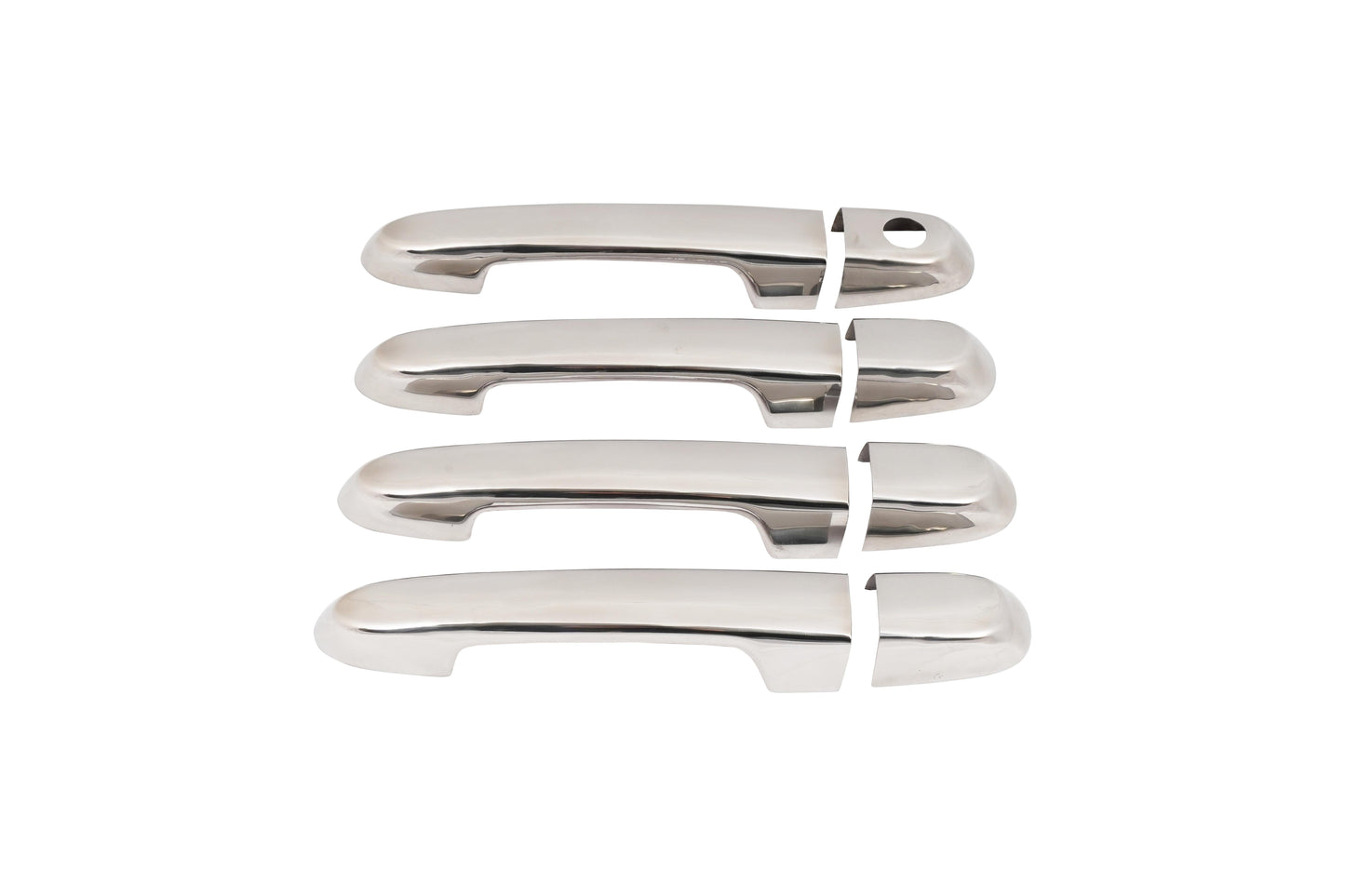 Hyundai Accent Era (2006-2012) Stainless Steel Chrome Door Handle Covers - 4 Doors