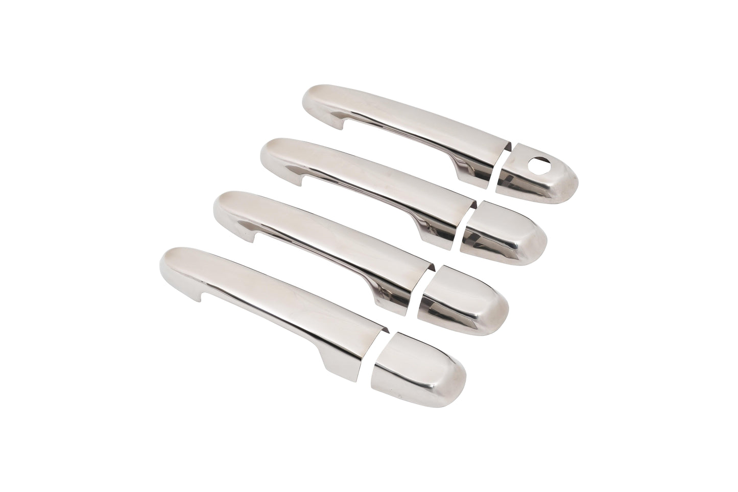 Hyundai Accent Era (2006-2012) Stainless Steel Chrome Door Handle Covers - 4 Doors