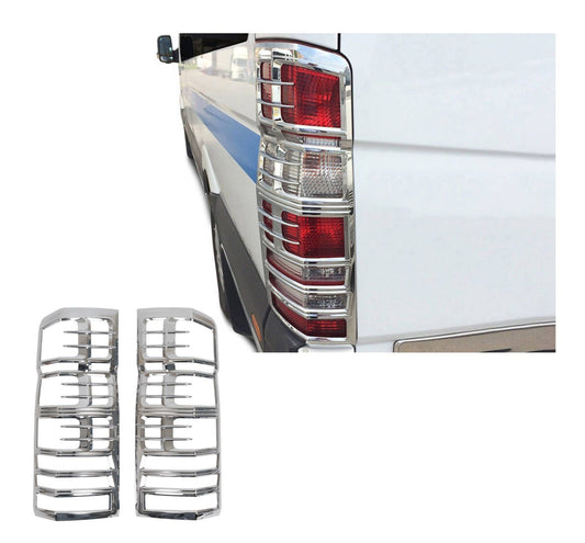 Mercedes-Benz Sprinter W906 (2006-2018) Stainless Steel Chrome Tail Light Frames