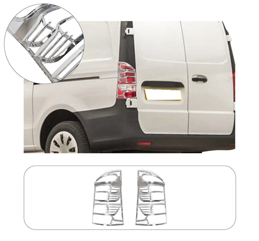 Mercedes-Benz Vito W447 (2015-Present) Stainless Steel Chrome Tail Light Frames