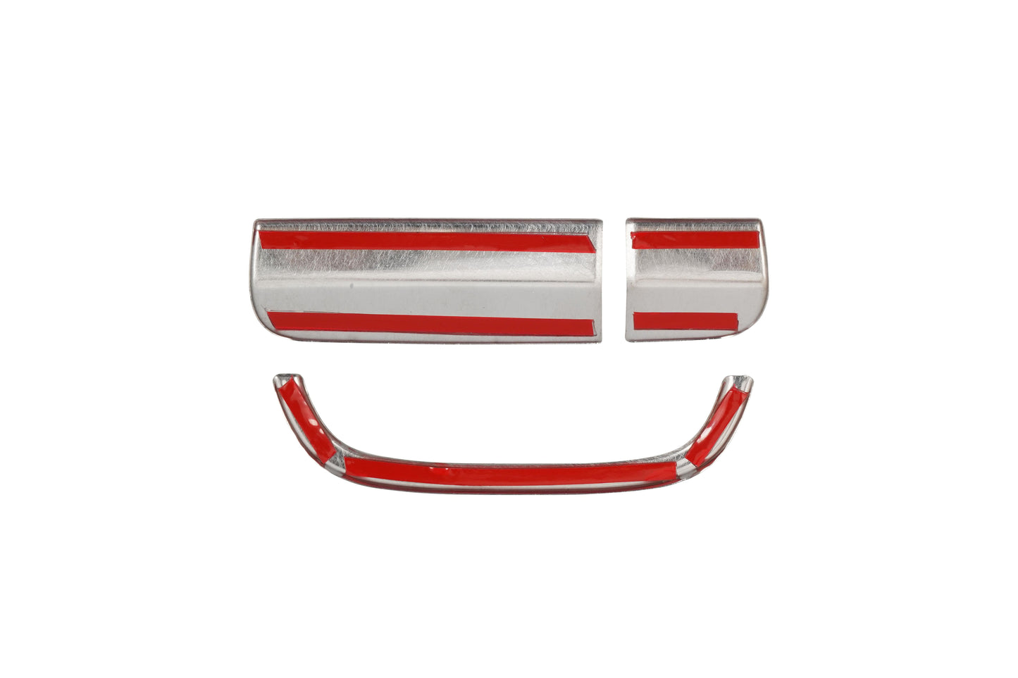 Mercedes-Benz Vito & Viano W639 (2004-2010) Stainless Steel Chrome Tailgate Handle Trim - 3 Pieces