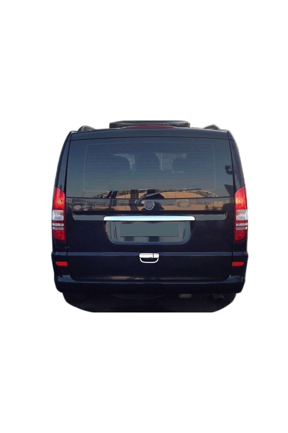 Mercedes-Benz Vito W639 (2010-2014) Stainless Steel Chrome Tailgate Handle Trim - 3 Pieces