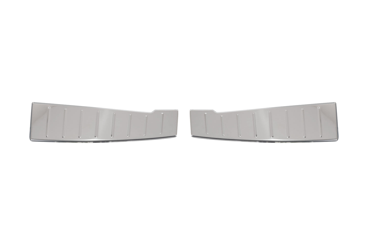 Dacia Sandero III 2021–2025 2-Piece Rear Bumper Sill Cover – Polished Stainless Steel