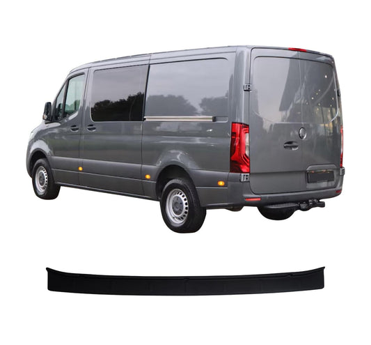 Mercedes-Benz Sprinter W907 / W910 (2018-Present) Heavy-Duty Wide ABS Rear Bumper Protector Guard