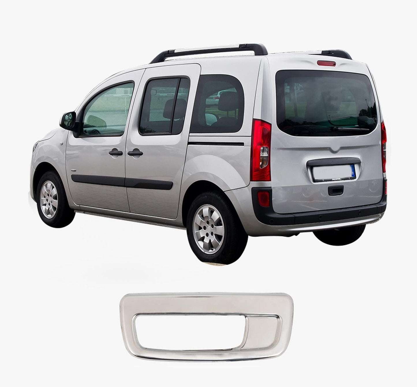 Mercedes-Benz Citan (2013-Present) Stainless Steel Chrome Tailgate Handle Trim