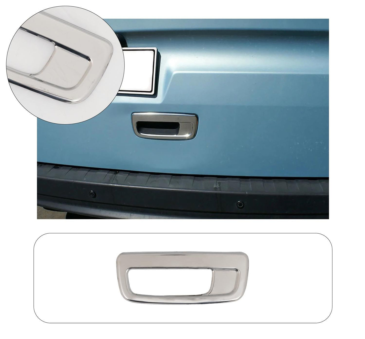 Mercedes-Benz Citan (2013-Present) Stainless Steel Chrome Tailgate Handle Trim
