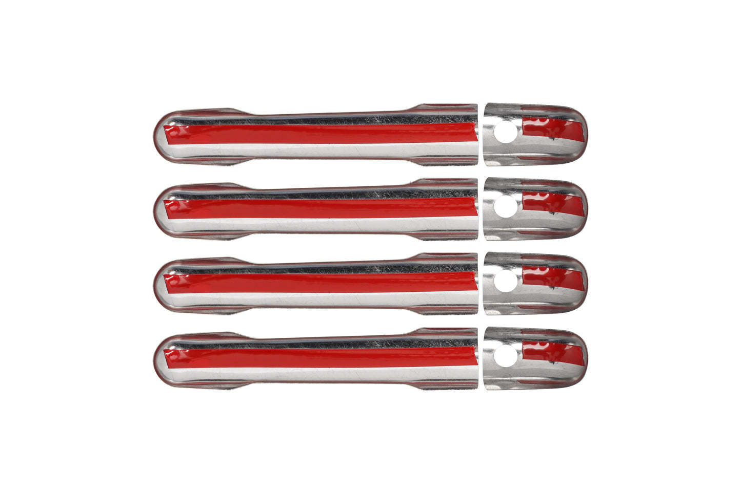 Mercedes Sprinter W901 (1998-2006) Stainless Steel Chrome Door Handle Covers - 4 Pcs (2 Keyholes)