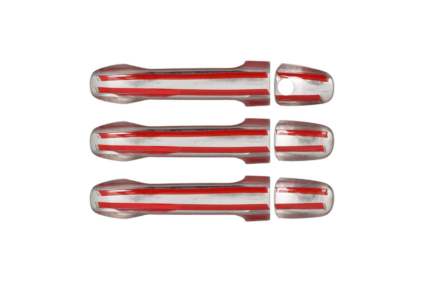 Mercedes-Benz Sprinter W907 (2019-Present) Stainless Steel Chrome Door Handle Covers - 3 Doors
