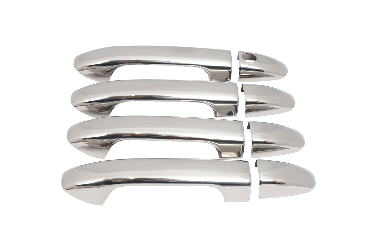 Mercedes-Benz Sprinter W907 / W910 (2019-Present) Stainless Steel Chrome Door Handle Covers - 4 Doors