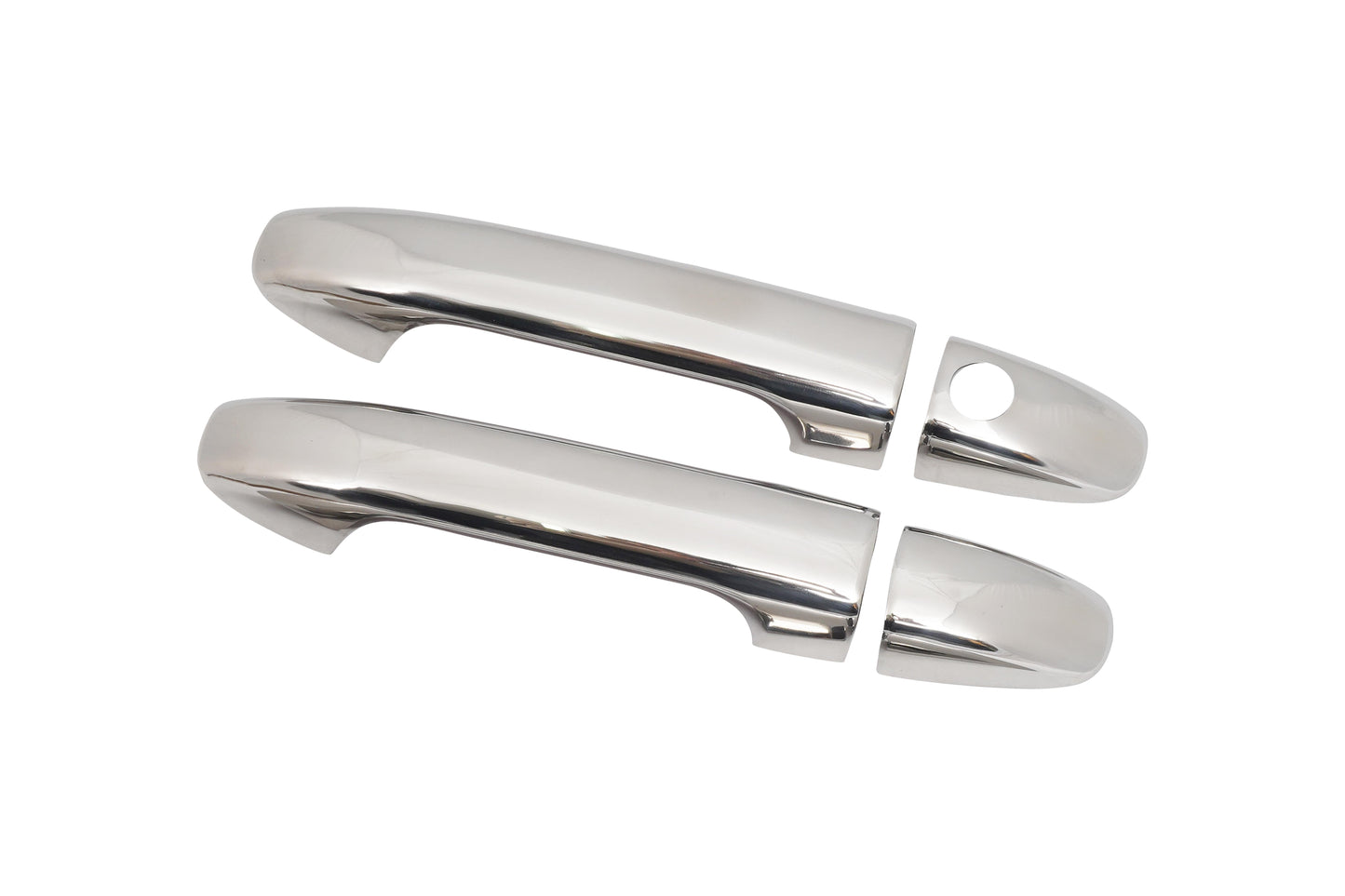 Mercedes-Benz Sprinter W907 / W910 (2019-Present) Stainless Steel Chrome Door Handle Covers - 2 Doors