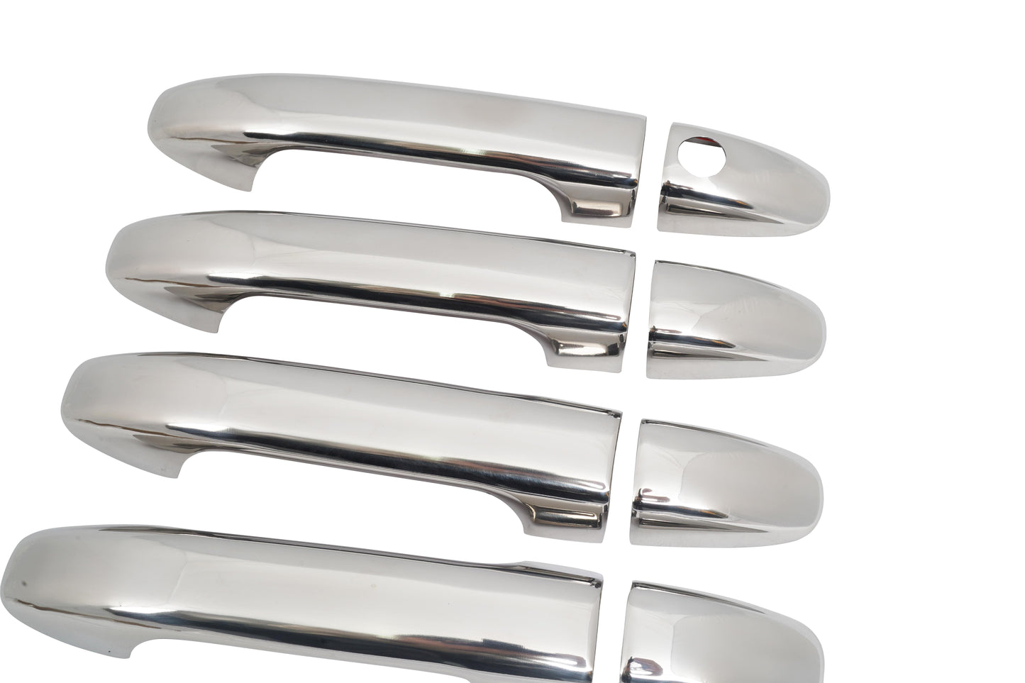 Mercedes-Benz Sprinter W907 / W910 (2019-Present) Stainless Steel Chrome Door Handle Covers - 5 Doors