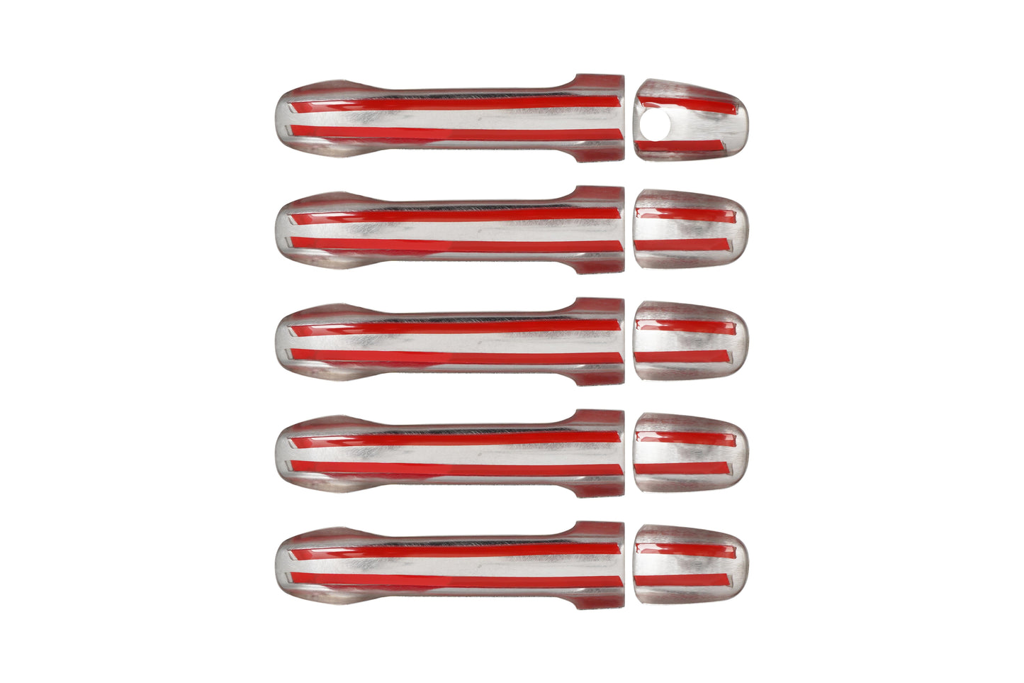 Mercedes-Benz Sprinter W907 / W910 (2019-Present) Stainless Steel Chrome Door Handle Covers - 5 Doors