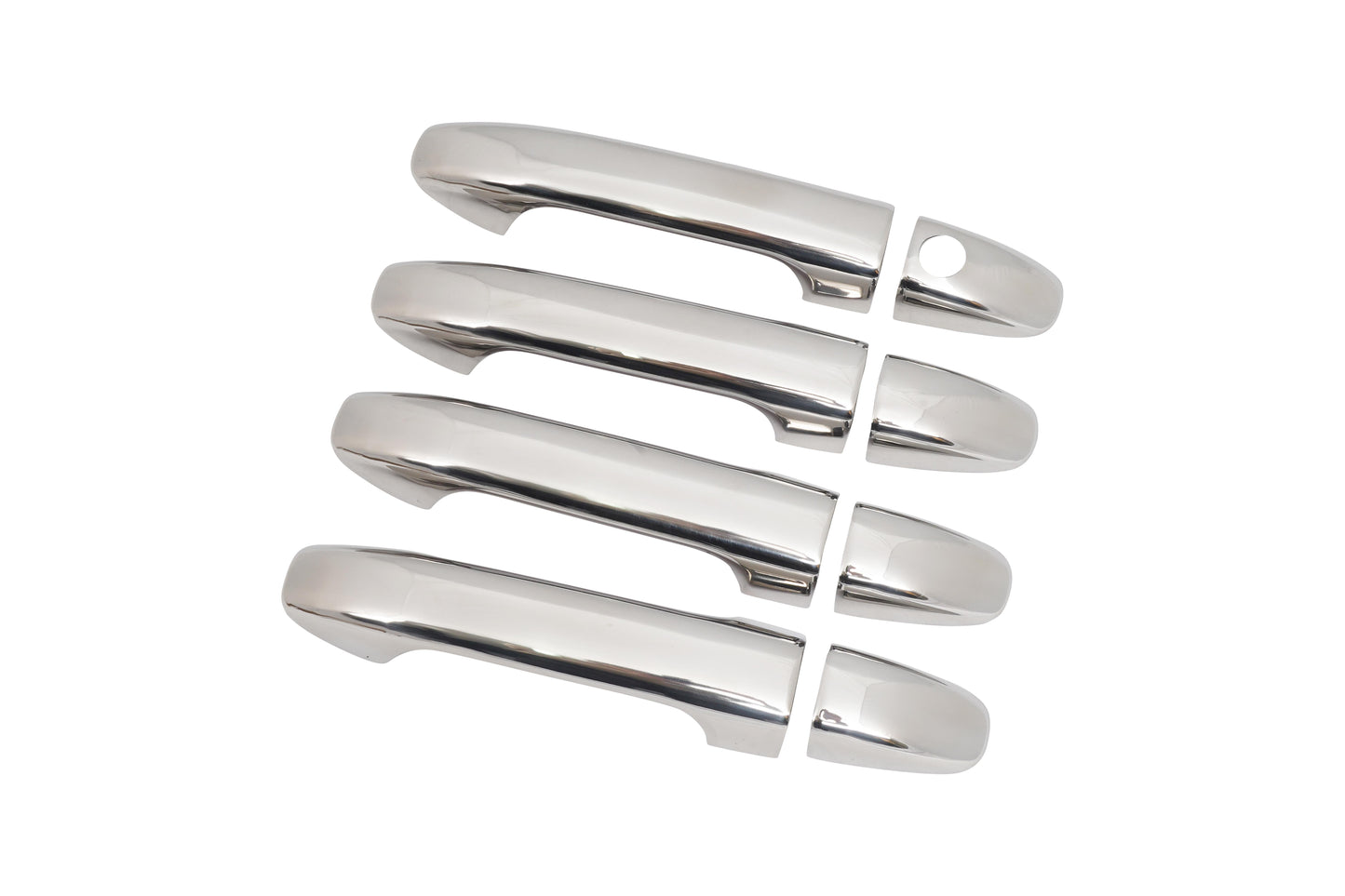 Mercedes-Benz Sprinter W907 / W910 (2019-Present) Stainless Steel Chrome Door Handle Covers - 4 Doors