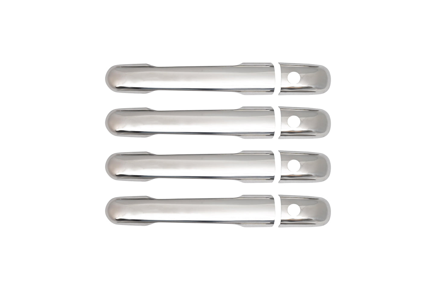 Mercedes-Benz Vito W638 (1996-2003) Stainless Steel Door Handle Covers - 4 Doors (With Keyholes)