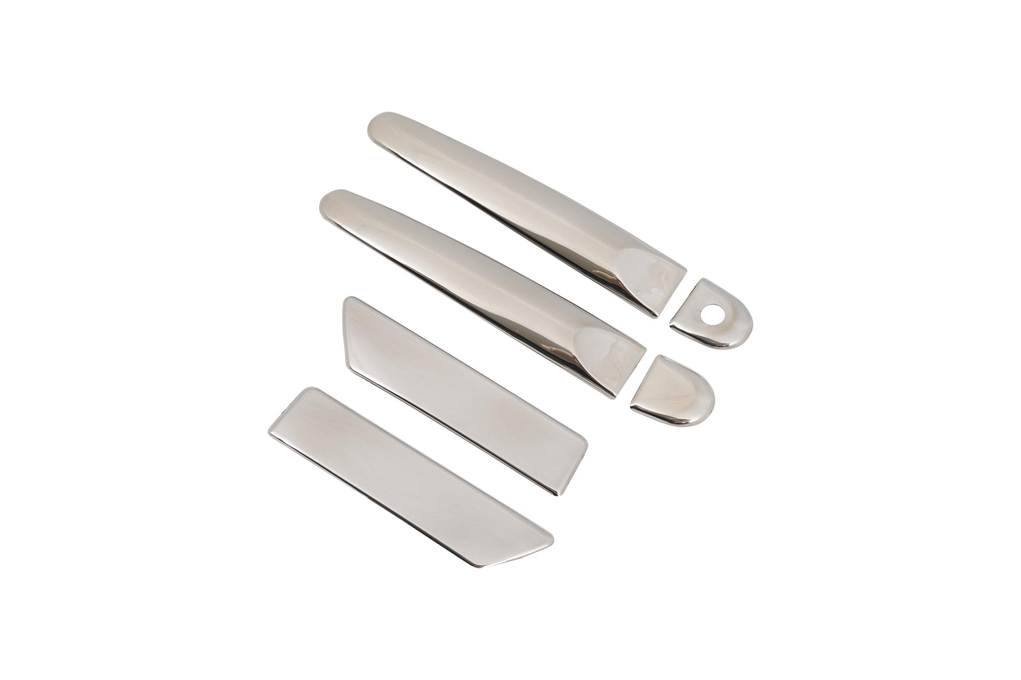Nissan Juke Mk1 (2010-2019) Stainless Steel Chrome Door Handle Covers - 4 Doors Set