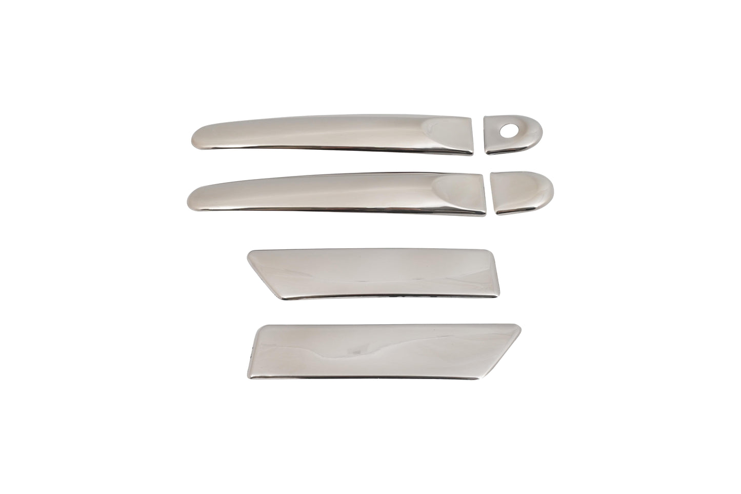 Nissan Juke Mk1 (2010-2019) Stainless Steel Chrome Door Handle Covers - 4 Doors Set